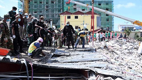 Cambodge accuse le sous-traitant chinois dans l’effondrement d’un bâtiment qui a coûté la vie à 28 personnes à Sihanoukville