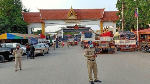 Frontières entre le Cambodge, la Thaïlande et le Laos sont fermées à cause du Coronavirus.