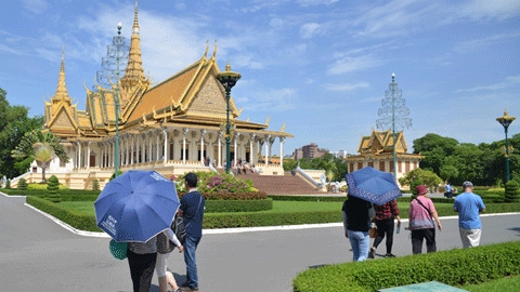 Tourisme Cambodge est soutenu par l’extérieur