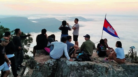 Tourisme Cambodge pendant les vacances du Nouvel An khmer