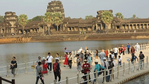 Billet Angkor gratuit pour les expatriés au Cambodge