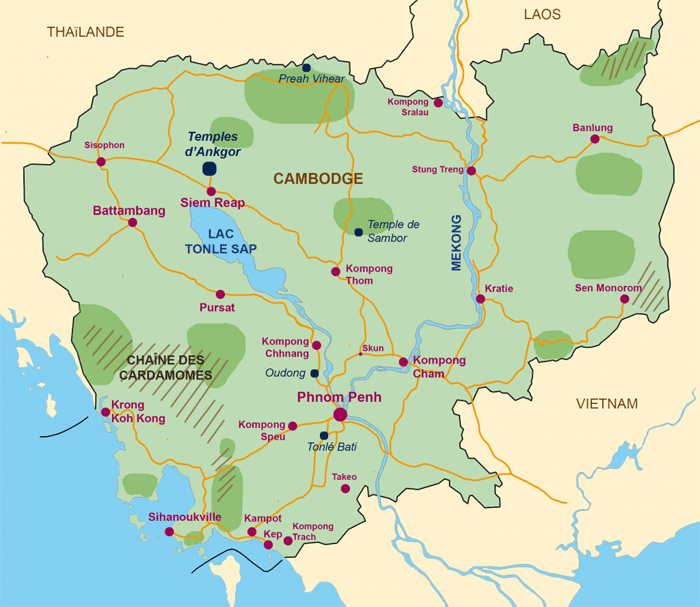 Géographie du Cambodge