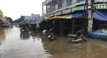 Inondations au Cambodge 